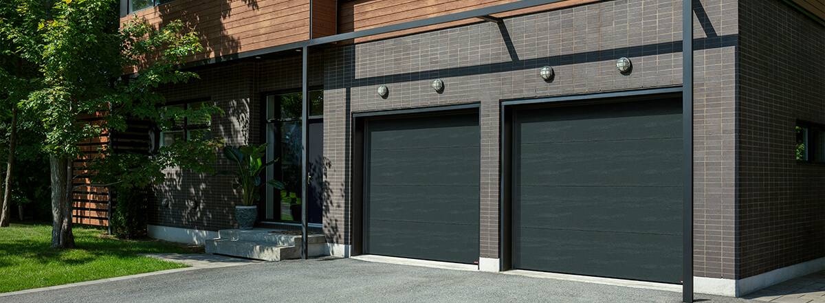 Profil d'extrusion en aluminium Panneau de porte de garage porte